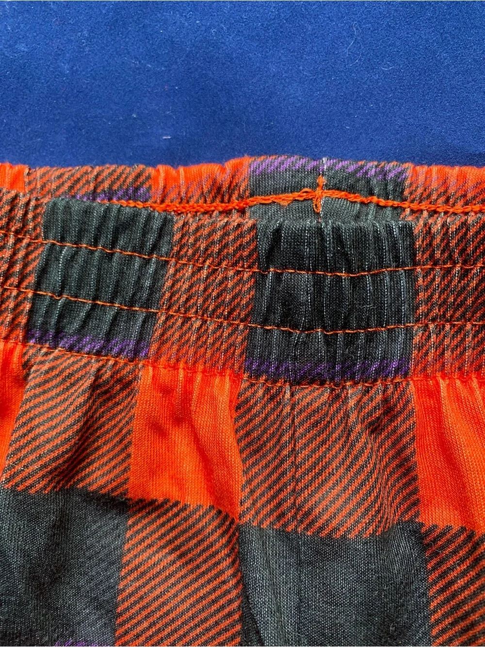 New Cat & Jack Buffalo Plaid Sleep Shorts Size Small 6/7 Kids